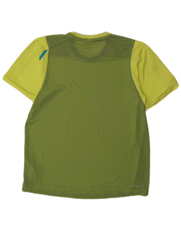Adidas Mens Climacool Camiseta Top Grande Poliéster Verde