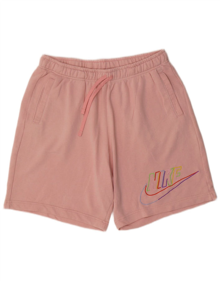Shorts esportivos gráficos masculinos Nike grandes rosa