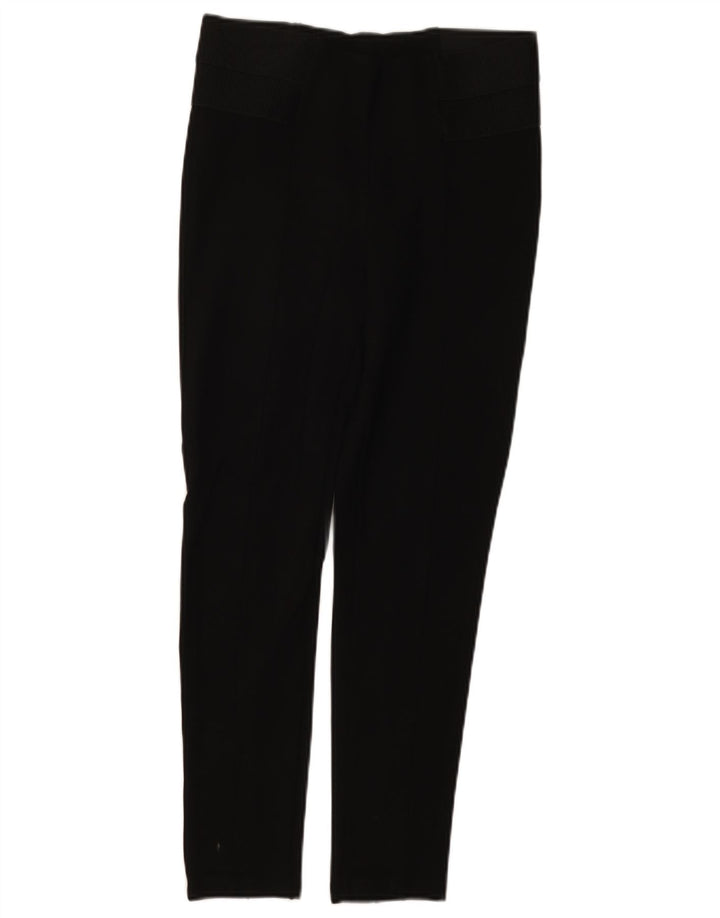 Leggings femininas Zara UK 12 viscose preta média