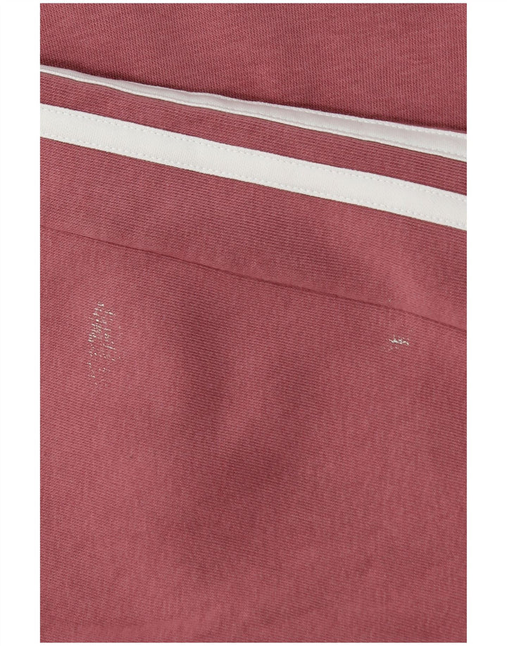 Adidas Mens Moletom Jumper Grande Algodão Rosa