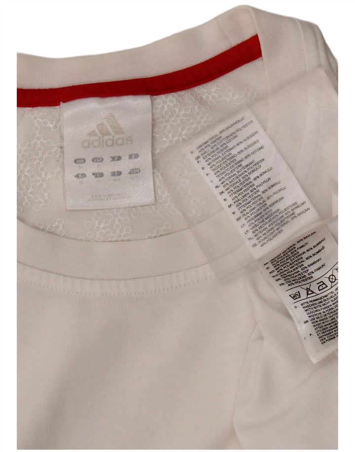 Camiseta masculina Adidas Top XL algodão branco