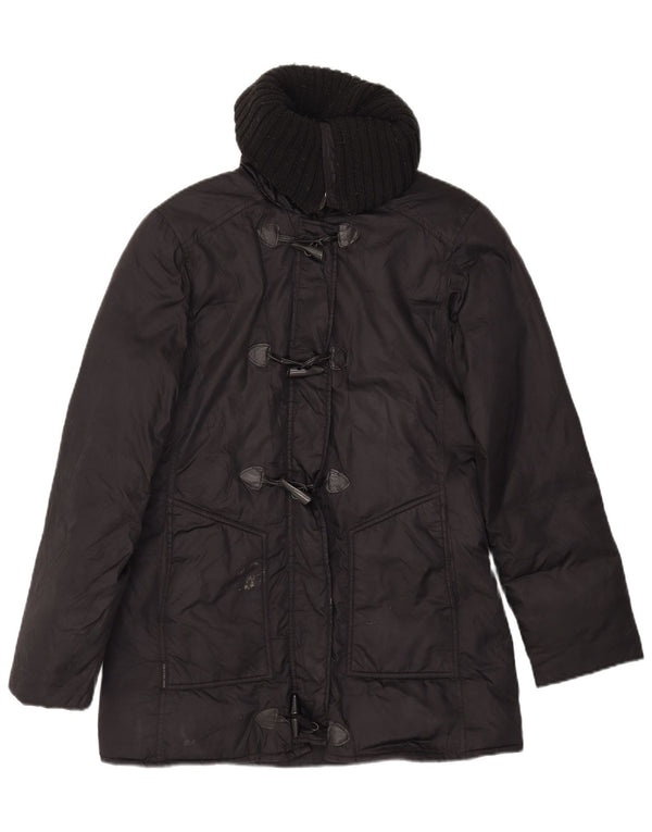 Casaco acolchoado feminino Calvin Klein Jeans UK 14 médio preto