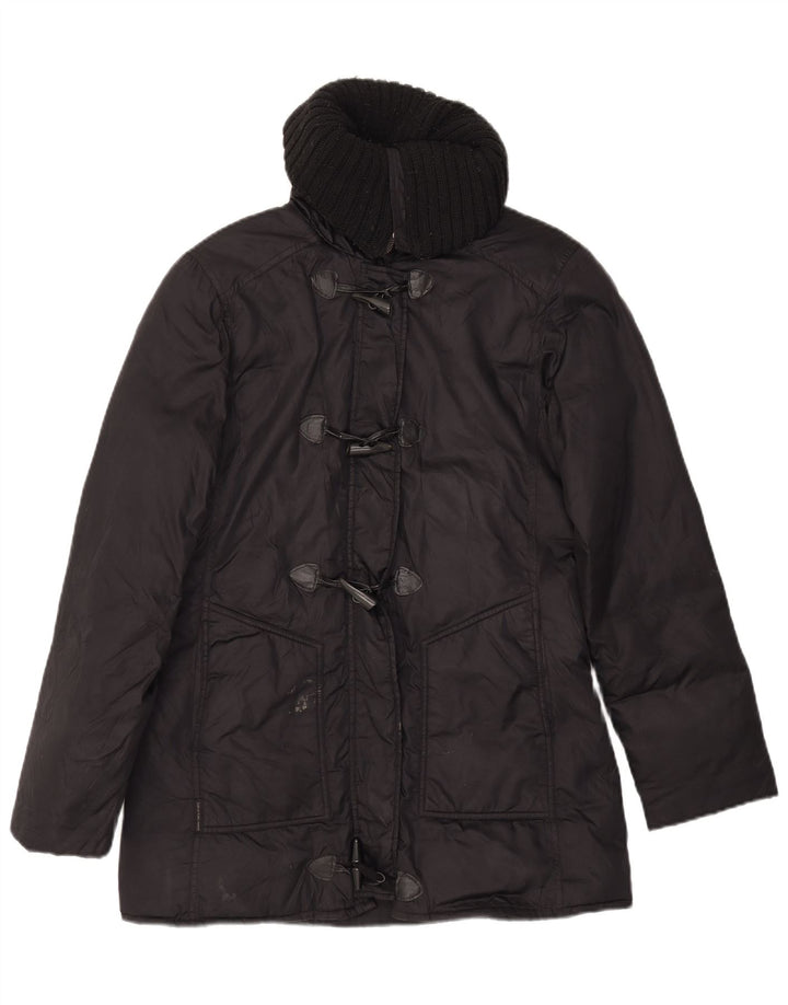 Casaco acolchoado feminino Calvin Klein Jeans UK 14 médio preto