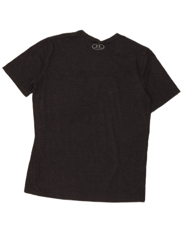 Camiseta masculina Under Armour Heat Gear Graphic grande preta