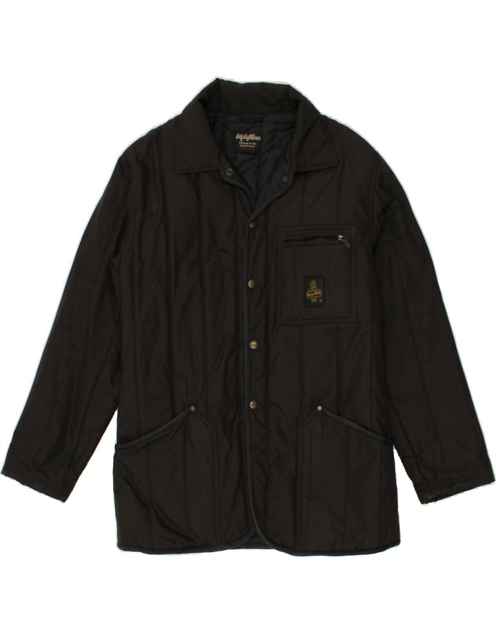 Jaqueta acolchoada masculina REFRIGIWEAR UK 44 2XL poliéster preto