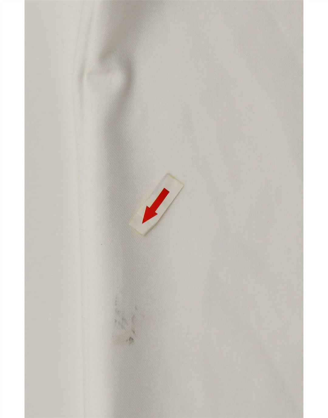 Zara Calça Chino Feminina de Perna Larga Médio W28 L31 Branco