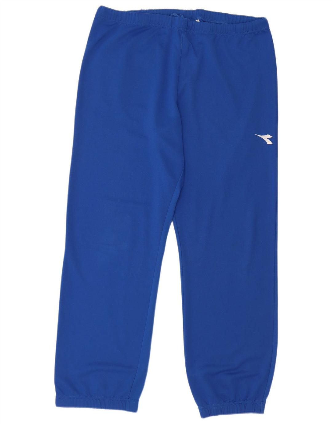 Calça de treino masculina Diadora Joggers grande poliéster azul