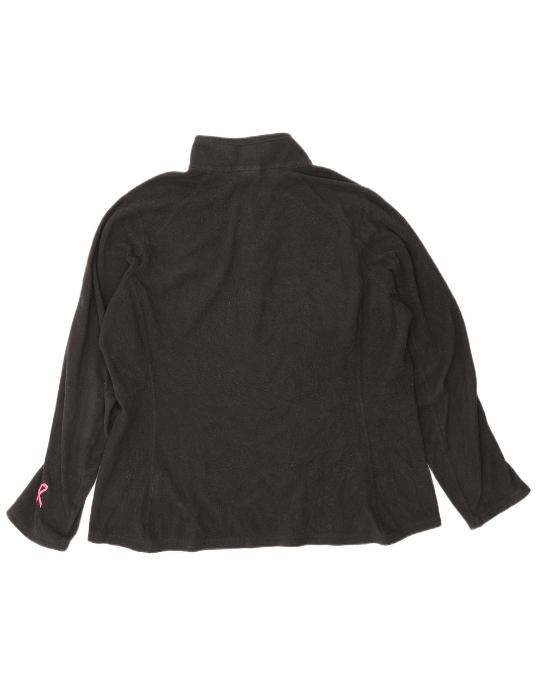 Suéter de lã feminino The North Face com zíper e gola UK 18 XL preto poliéster
