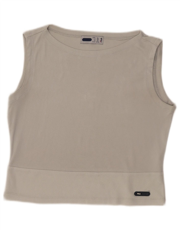 Colete feminino Fila Top IT 50 XL cinza