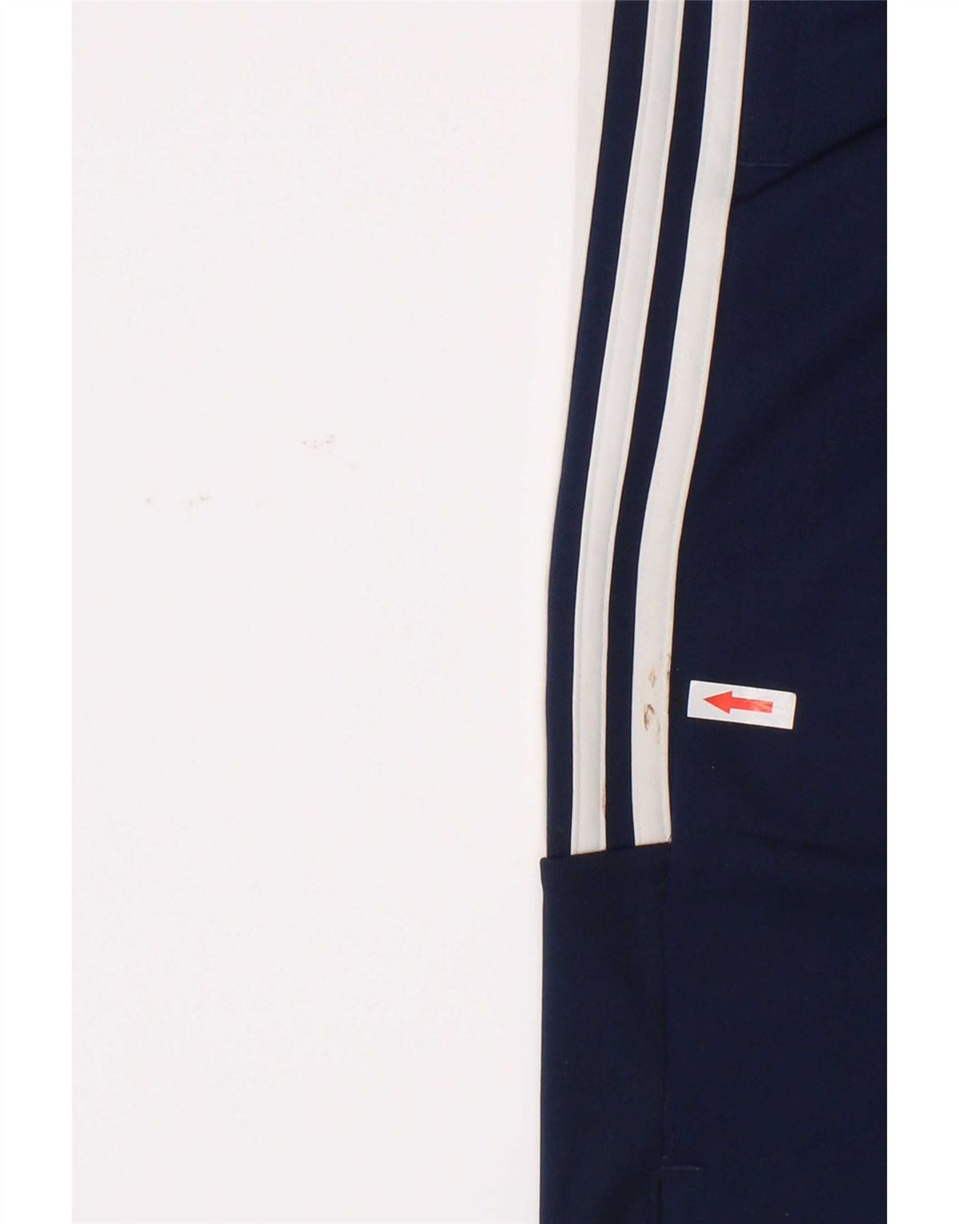 Calças de treino Adidas Boys Climalite 5-6 anos azul marinho poliéster