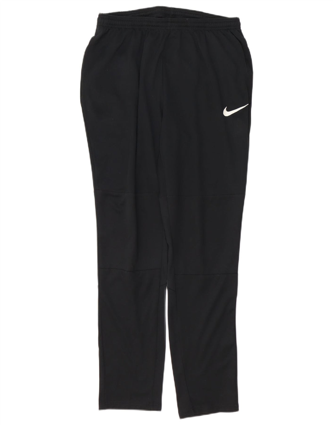 Calça de treino feminina NIKE Dri Fit UK 12 poliéster preto médio