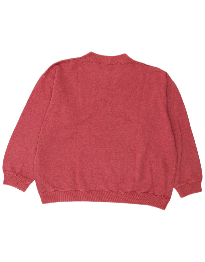 Suéter masculino vintage XL rosa
