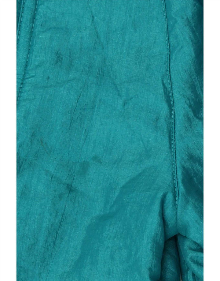 Macacão de esqui feminino Ellesse IT 46 grande azul nylon retrô