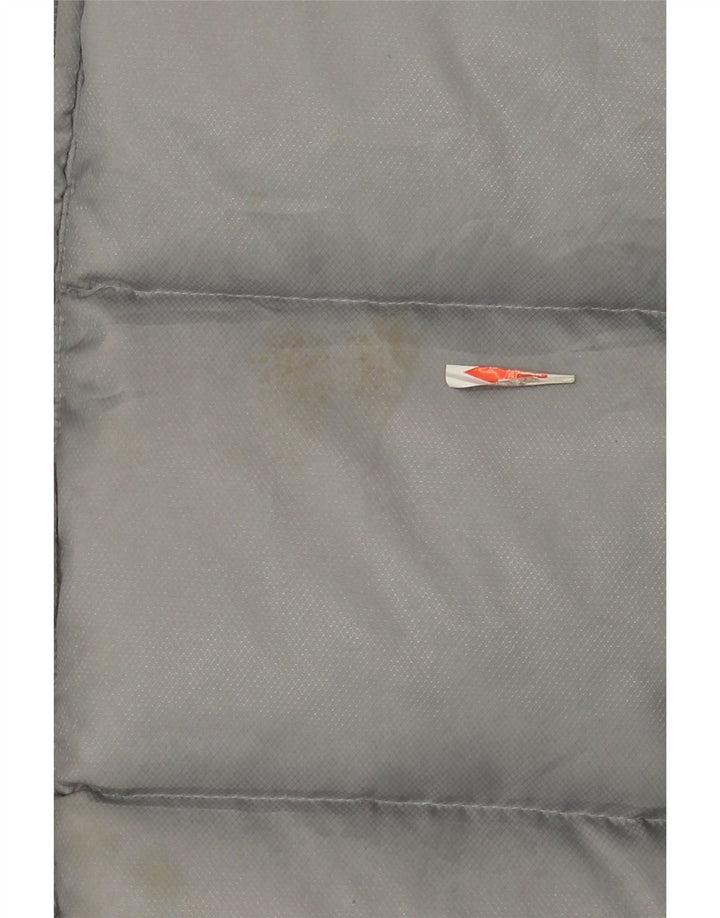 Jaqueta Adidas Masculina Loose Fit Acolchoada UK 36 Pequena Cinza Colourblock Poliéster