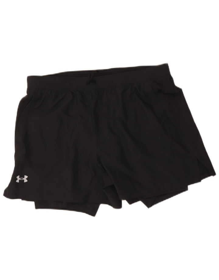 Shorts esportivos masculinos Under Armour XL poliéster preto
