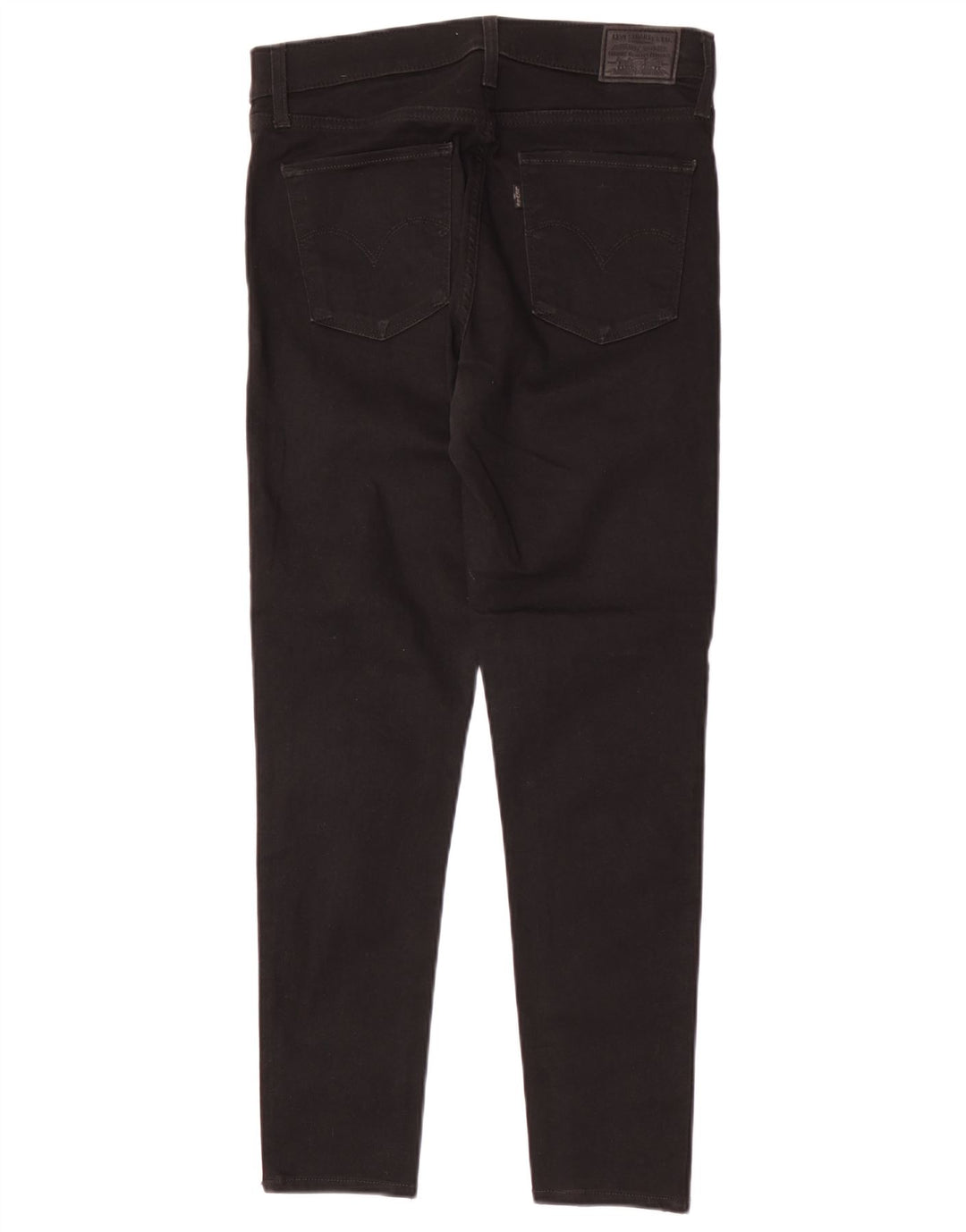 Jeans skinny feminino Levi's W29 L30 algodão preto