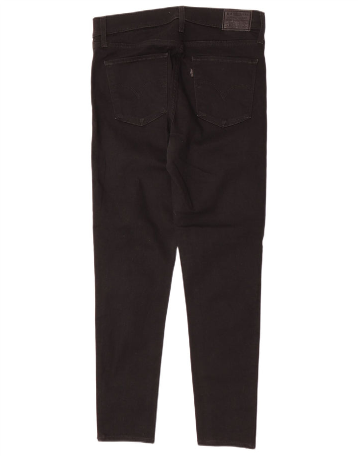 Jeans skinny feminino Levi's W29 L30 algodão preto