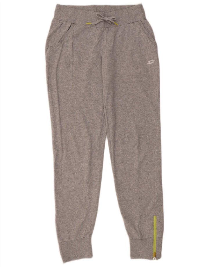 Calça de treino feminina Lotto Joggers UK 12 cinza médio