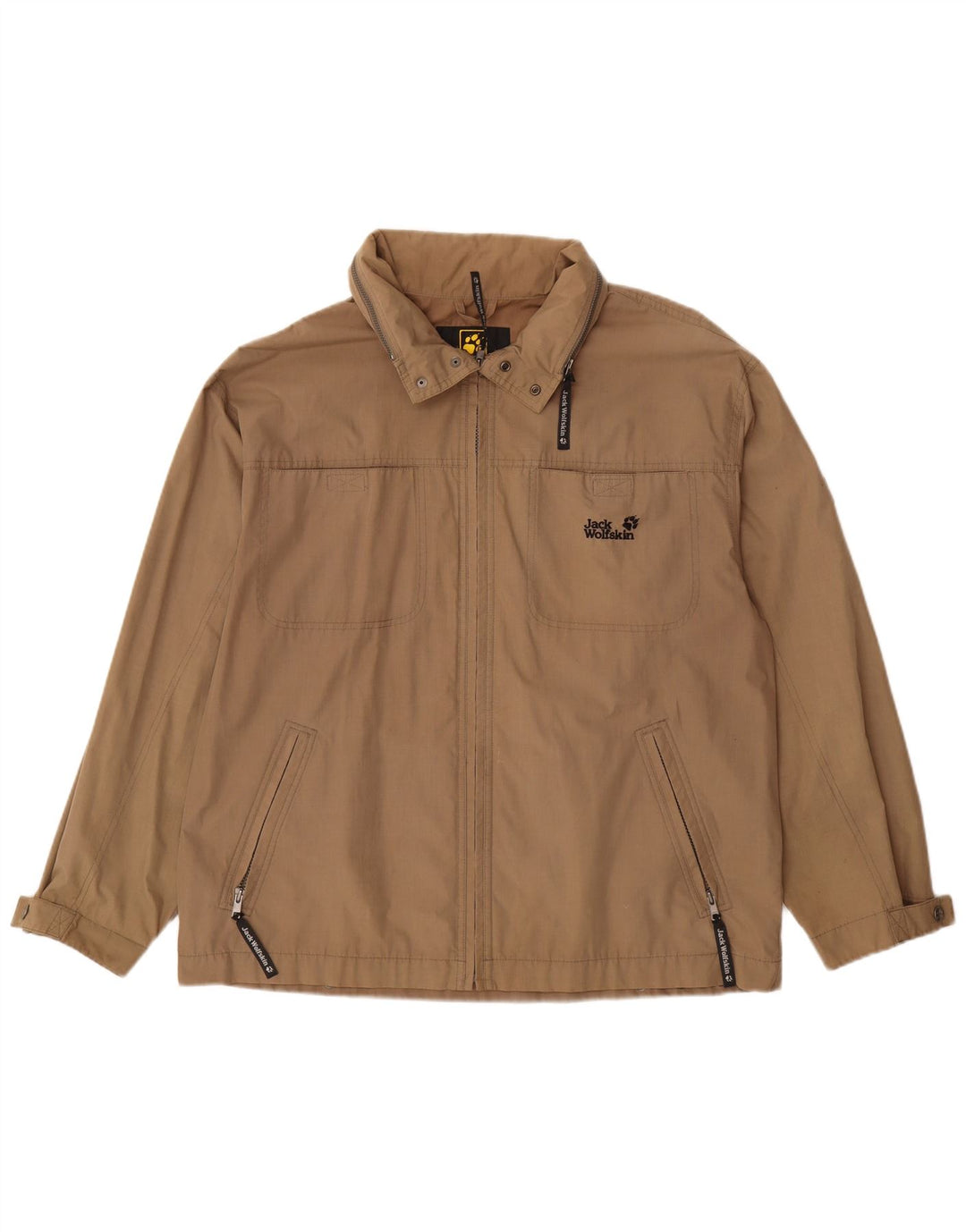 Jaqueta bomber masculina JACK WOLFSKIN Reino Unido 40 grande marrom