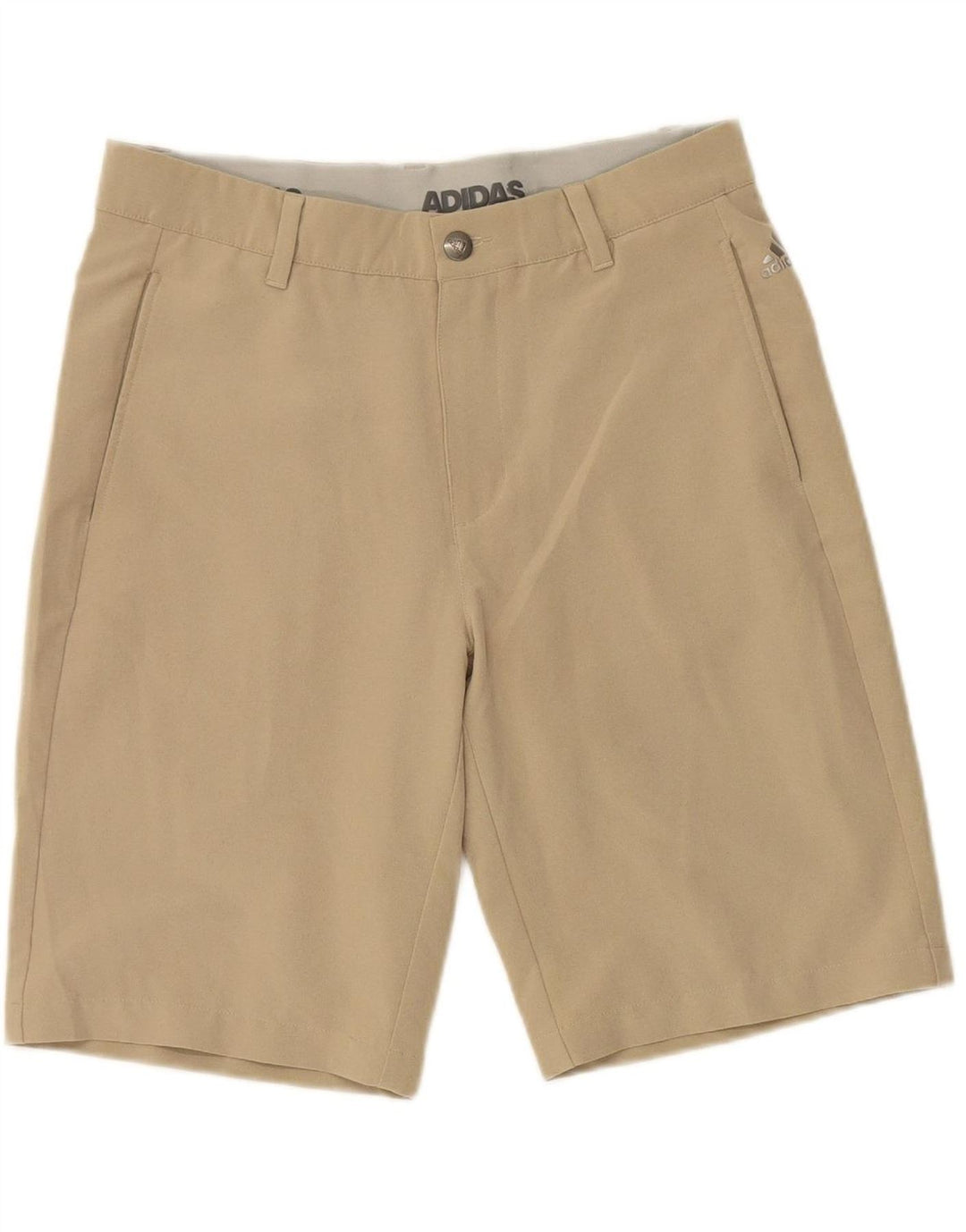 ADIDAS Mens Chino Shorts W30 Médio Bege