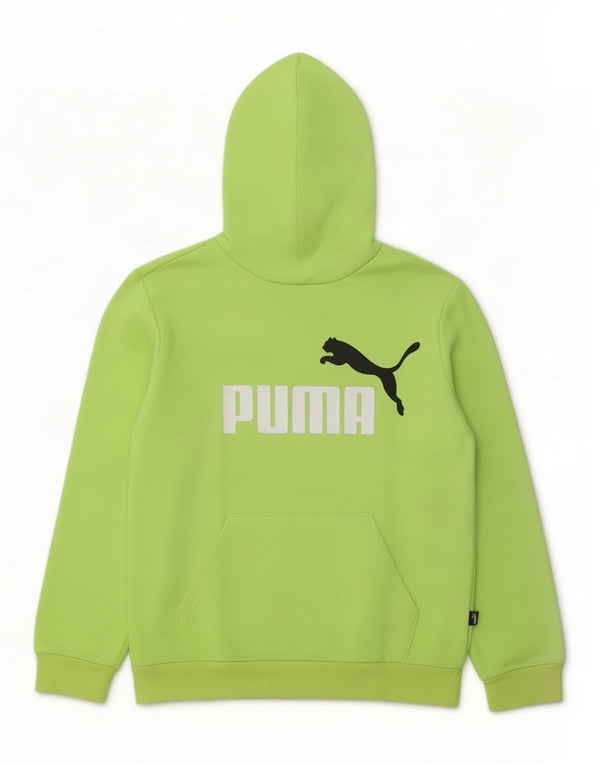 Jumper com capuz gráfico Puma Boys 11-12 anos verde