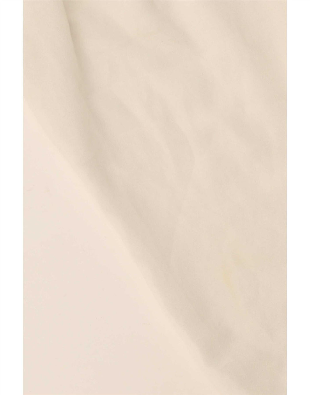 Zara feminino manga comprida com gravata frontal transparente Reino Unido 16 grande branco