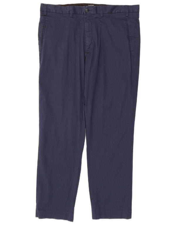 Calça Chino Masculina Slim Marks & Spencer W38 L31 Algodão Azul Marinho