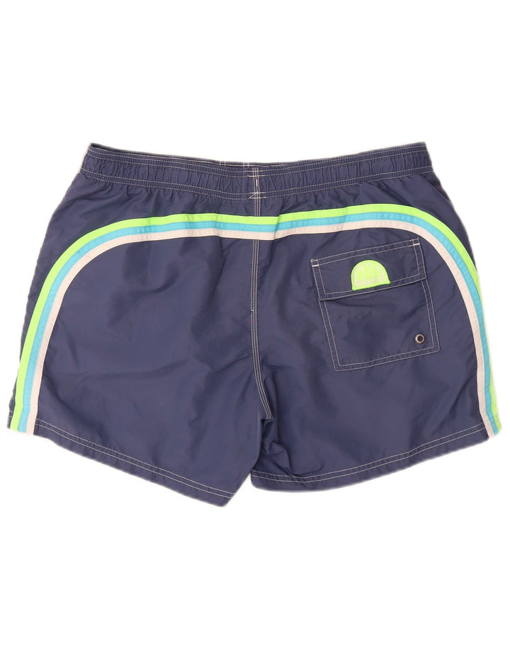 Shorts de natação masculino Sundek XL azul marinho nylon