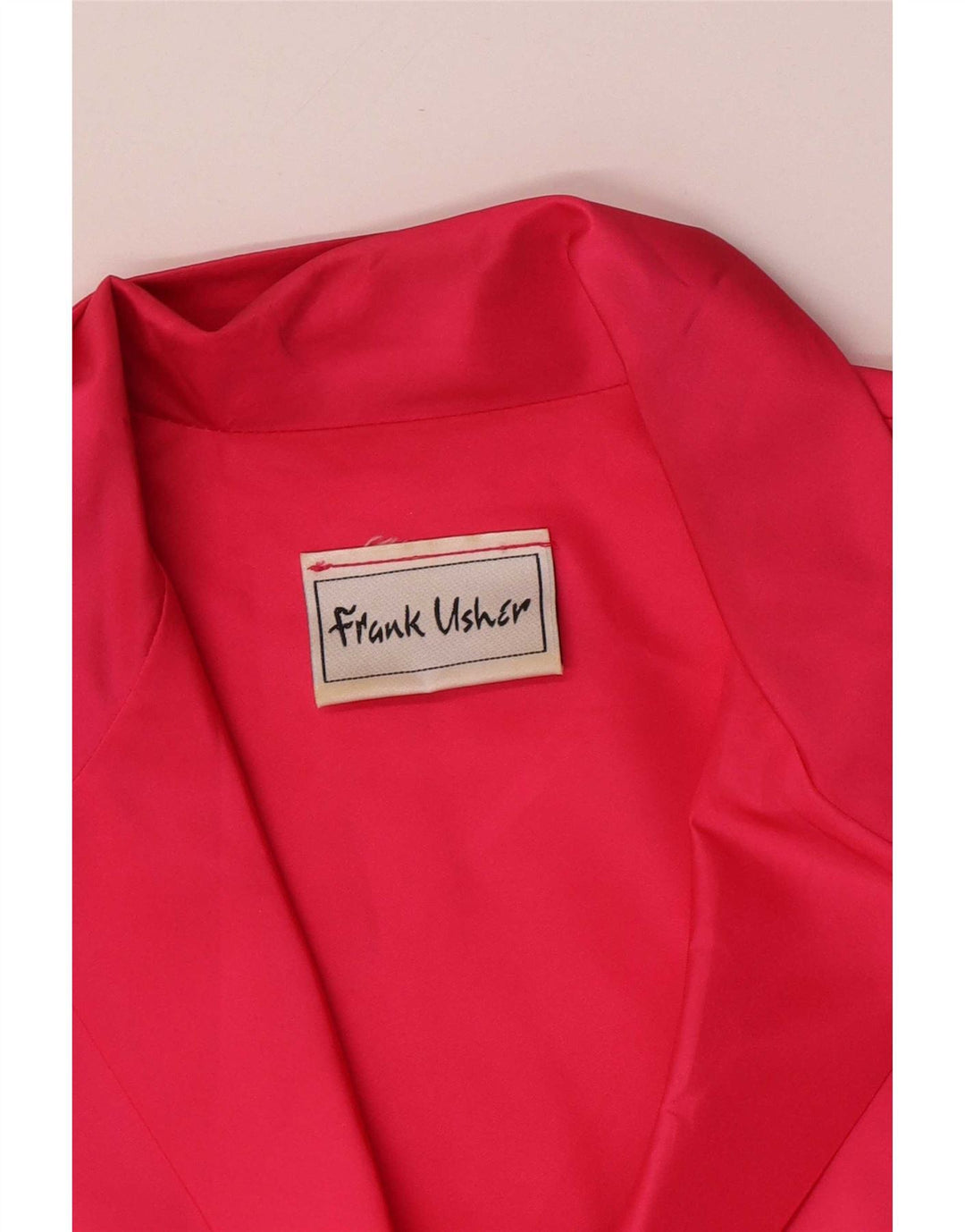 Blusa feminina de manga comprida Frank Usher IT 44 poliéster rosa médio
