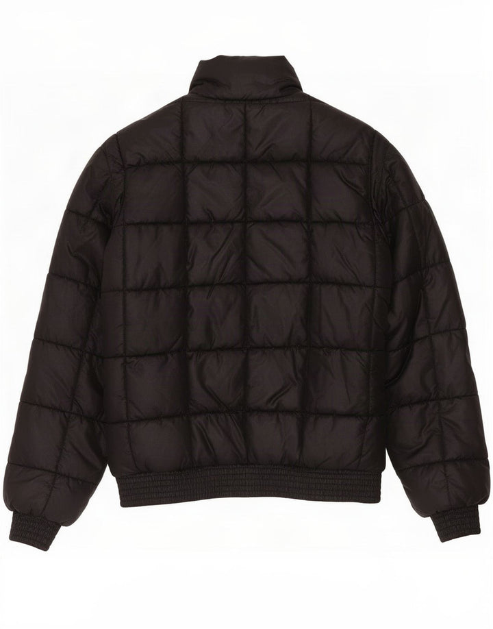 Jaqueta acolchoada feminina Puma UK 14 médio preto nylon