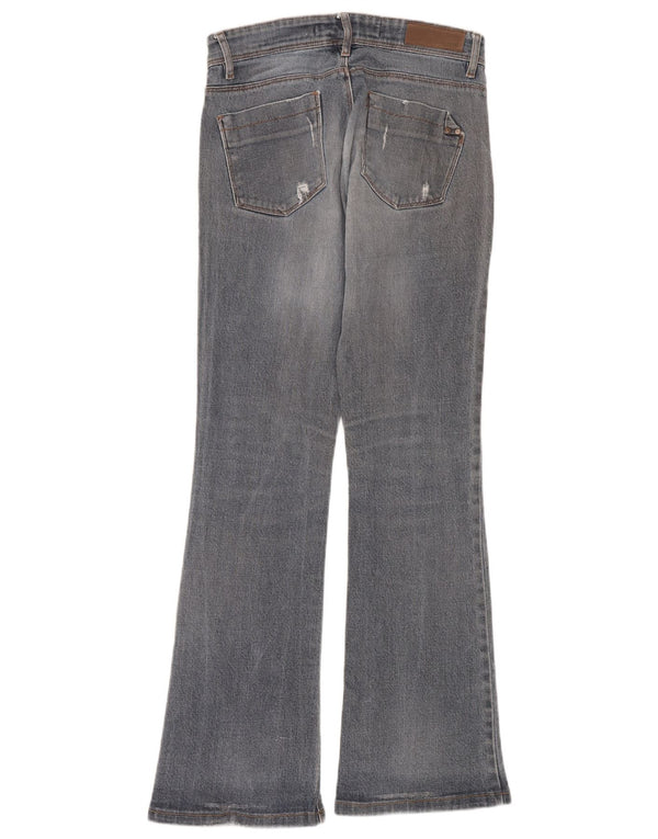 Zara Calça jeans feminina larga EU 36 XS W26 L30 Azul