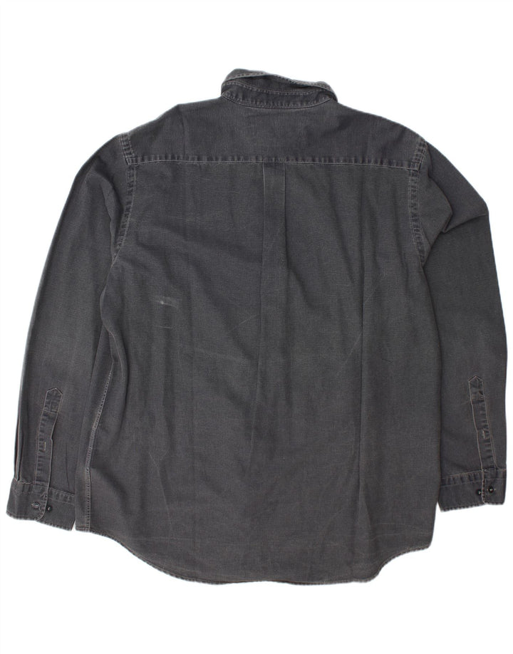 Camisa masculina MURPHY & NYE 2XL algodão cinza