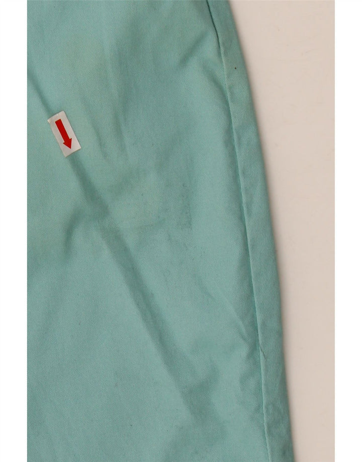 LEE Shorts feminino regular de cintura média W32 grande turquesa