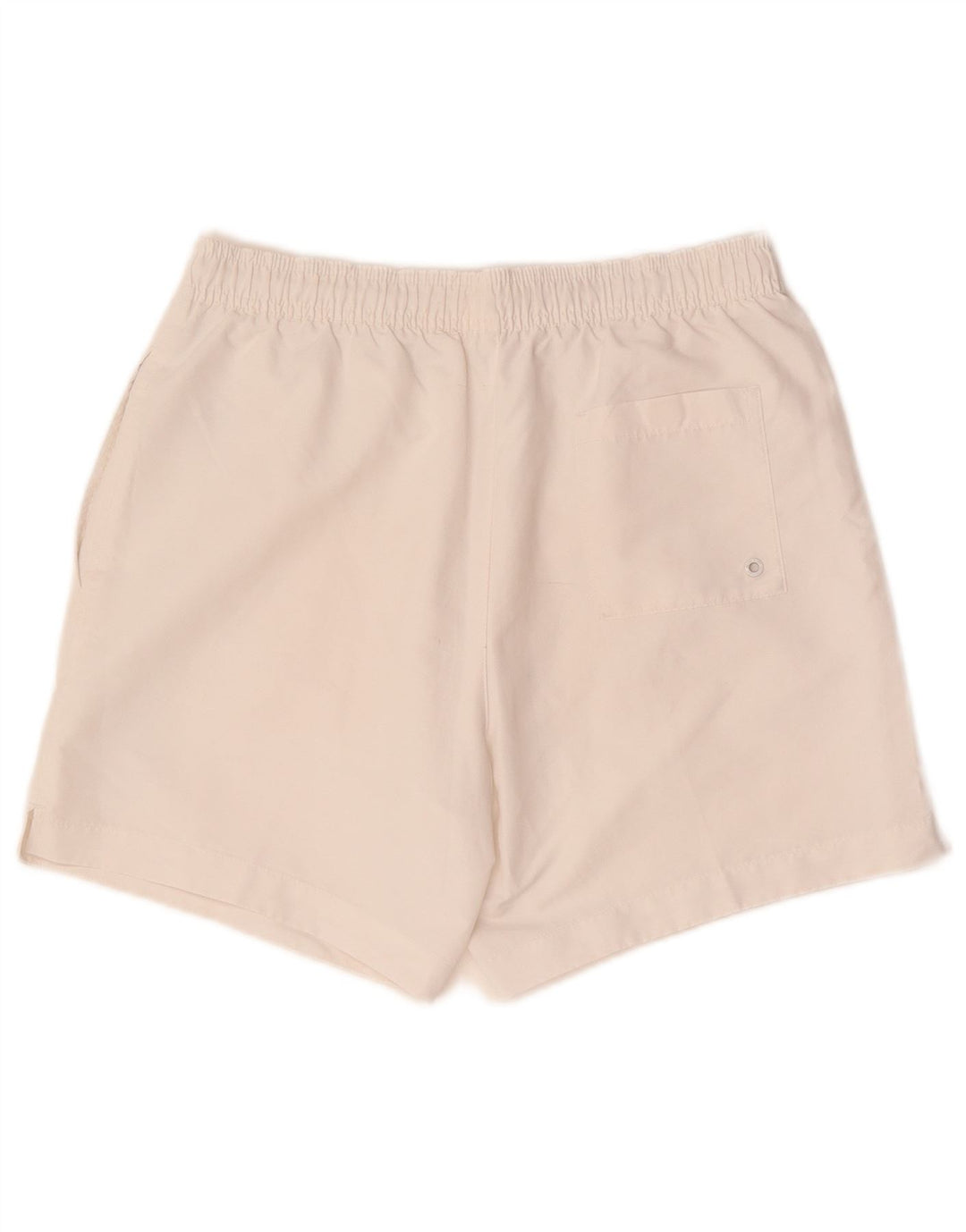 Calvin Klein Shorts de natação masculino gráfico pequeno poliéster branco