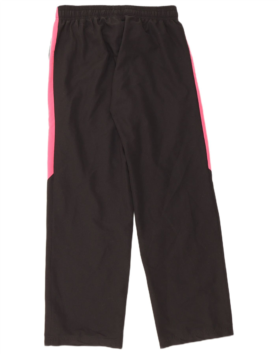 Calça de treino feminina REEBOK UK 14 grande preto colorblock poliéster