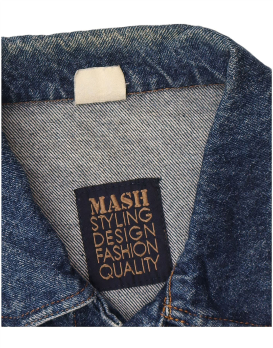 Jaqueta jeans masculina MASH grande azul