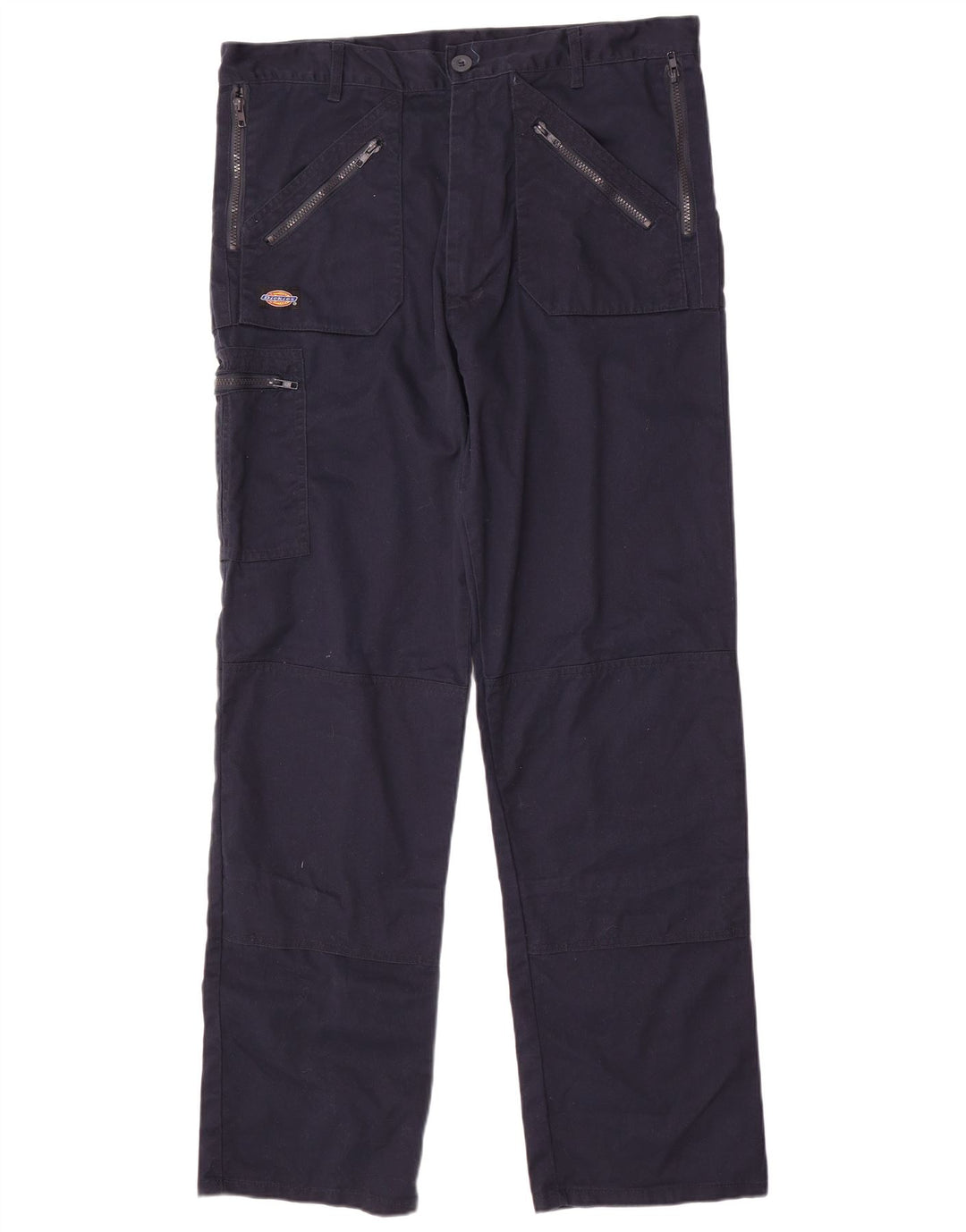 Calça Dickies Mens Redhawk Straight Cargo W38 L33 Poliéster Azul Marinho
