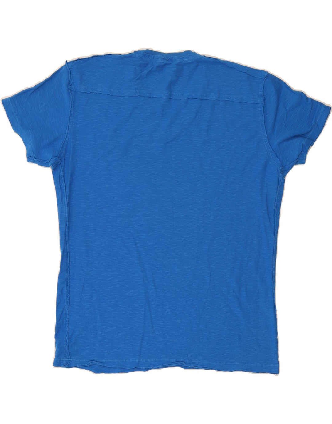 DIESEL Womens T-Shirt Top UK 18 XL Blue Cotton Vintage Diesel and Second-Hand Diesel from Messina Hembry 