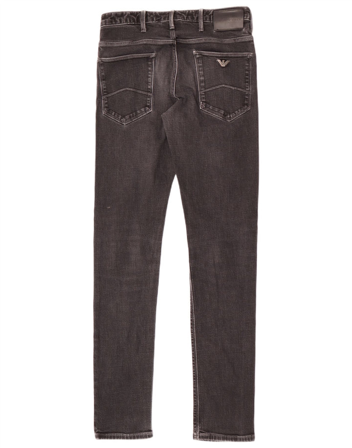 Calça jeans feminina Emporio Armani W28 L33 preta
