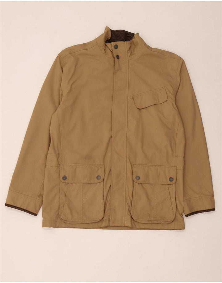Jaqueta utilitária masculina TIMBERLAND UK 40 grande nylon bege