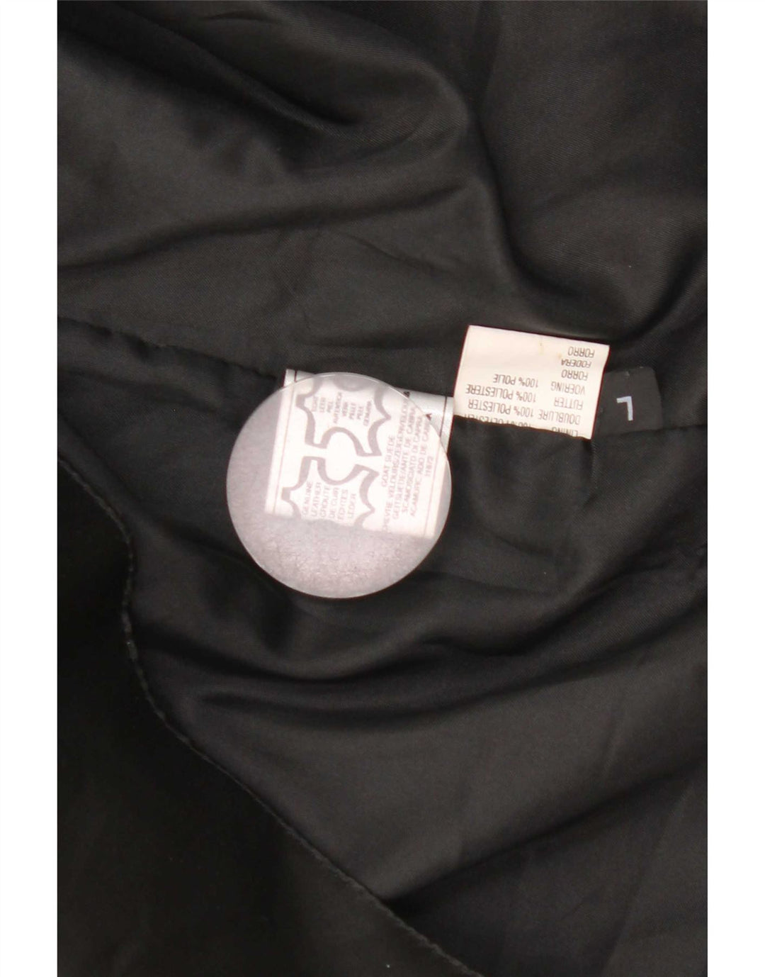 Colete masculino de camurça C&A grande couro patchwork multicolorido