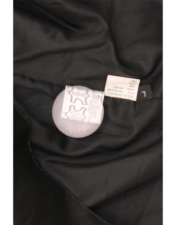 Colete masculino de camurça C&A grande couro patchwork multicolorido