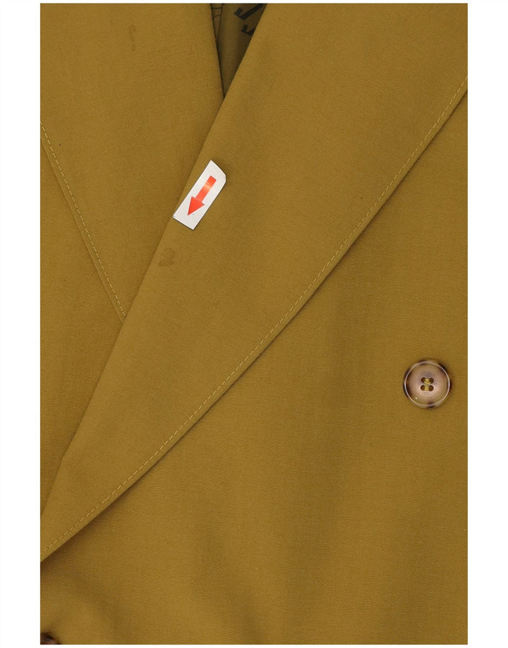 Jaqueta blazer masculina Rex com peito duplo IT 54 2XL cáqui