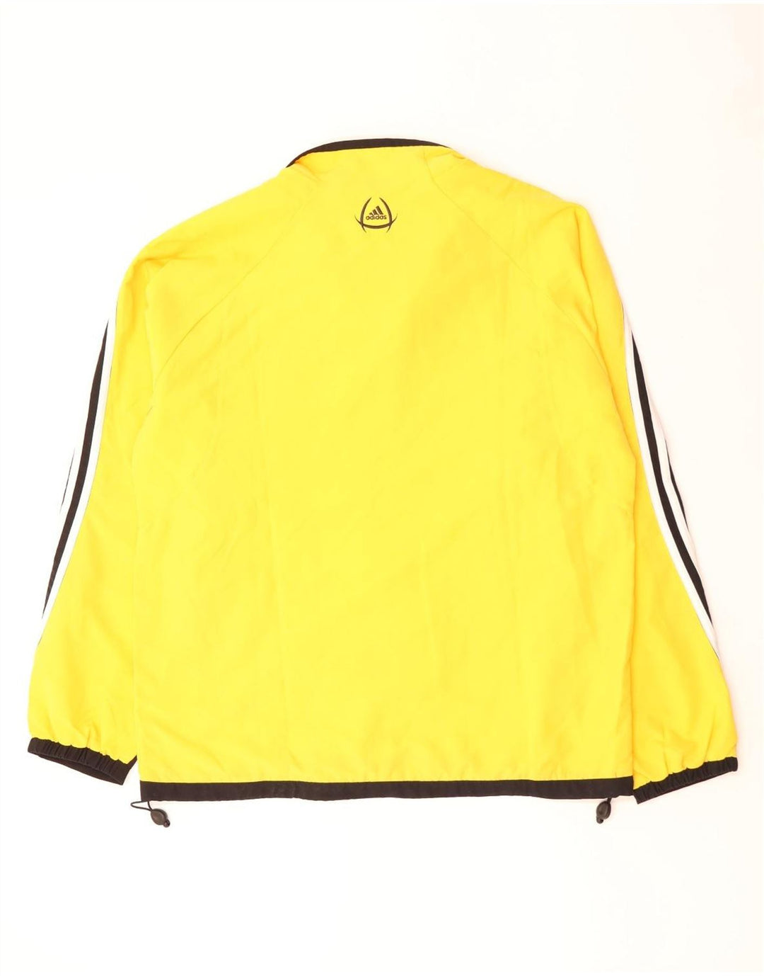 ADIDAS Mens Tracksuit Top Jacket UK 42 /44 Grande Amarelo Colourblock