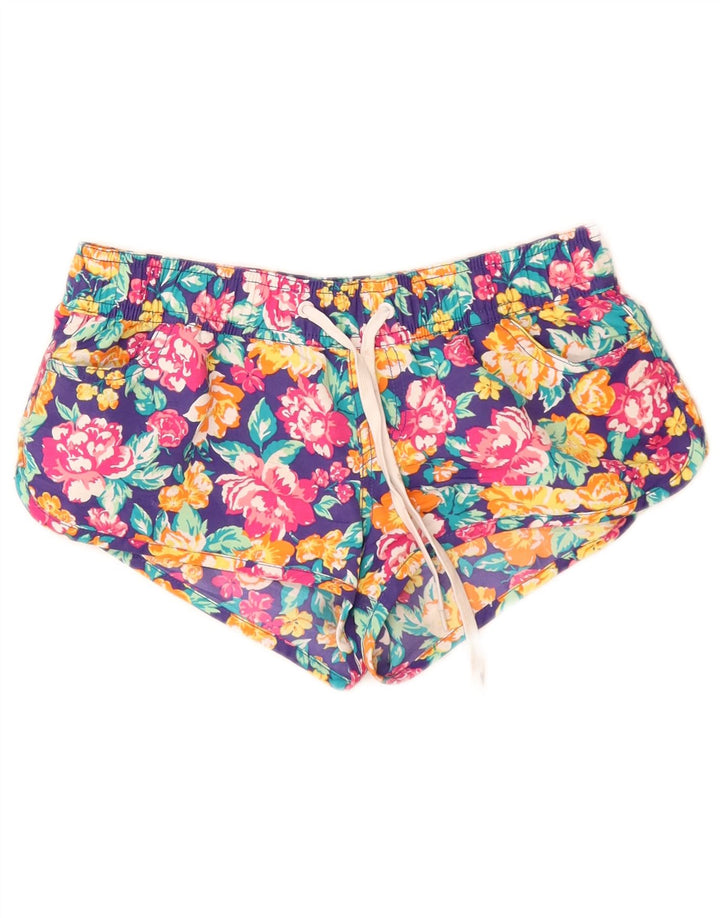 Calça feminina BENETTON W26 pequena floral multicolorida