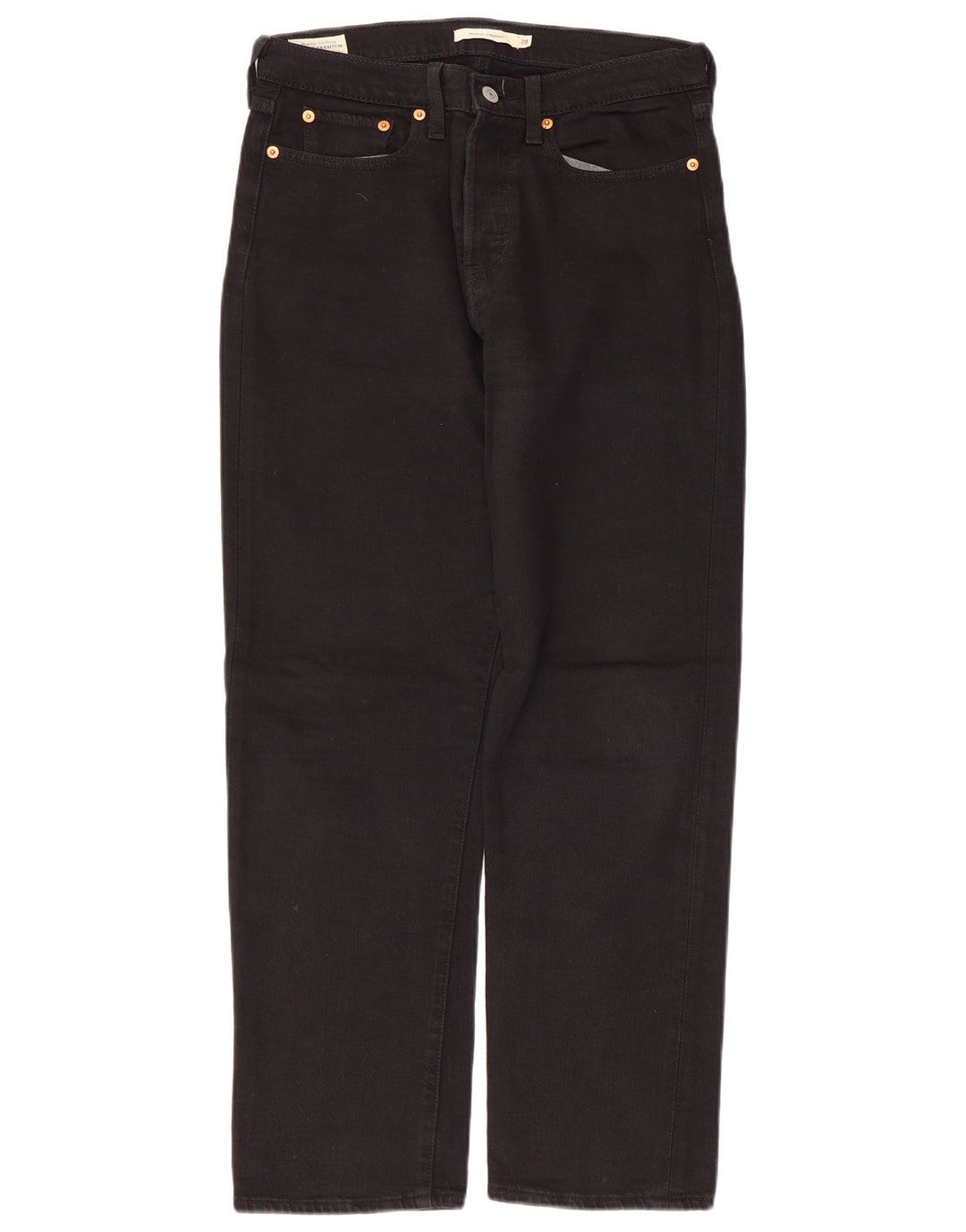 Calça jeans feminina Levi's Wedgie Straight W28 L26 preta