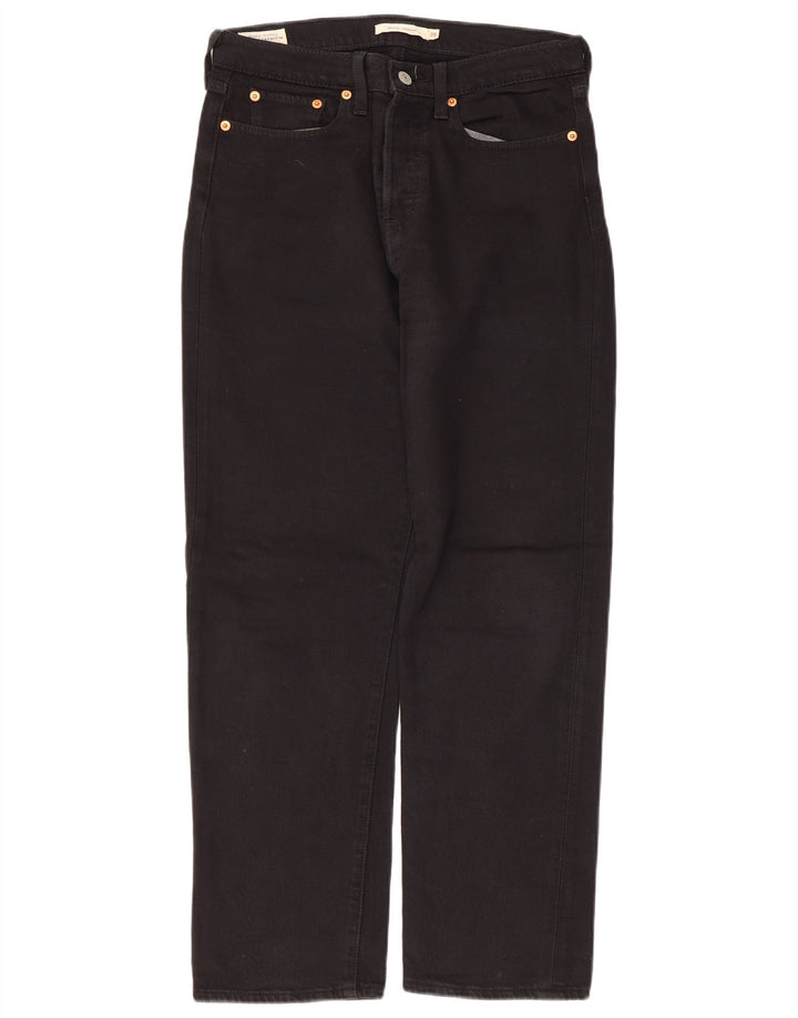 Calça jeans feminina Levi's Wedgie Straight W28 L26 preta