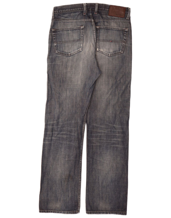 Jeans retos masculinos Tommy Hilfiger W33 L34 azul