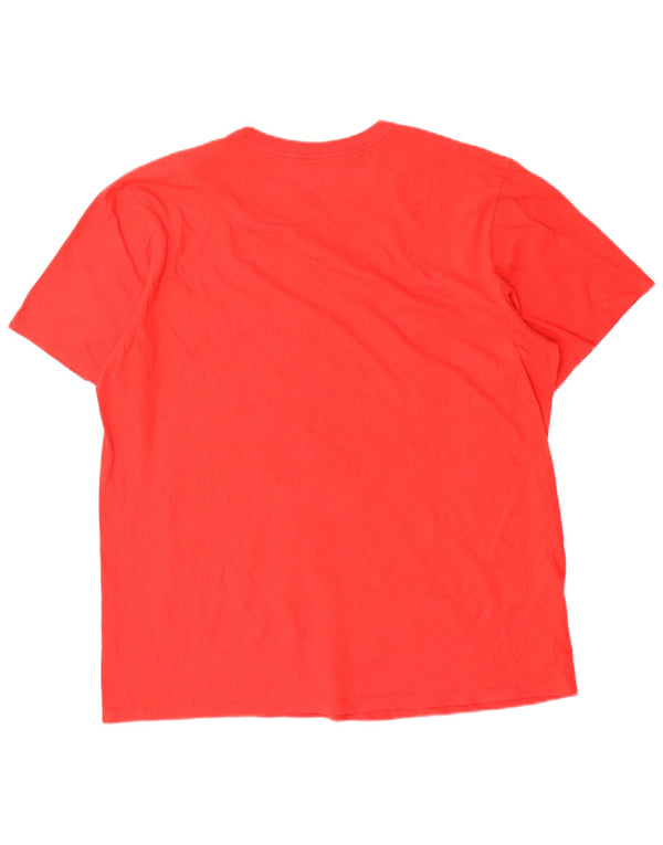 Camiseta Nike Masculina Athletic Cut Graphic Top XL Algodão Vermelho