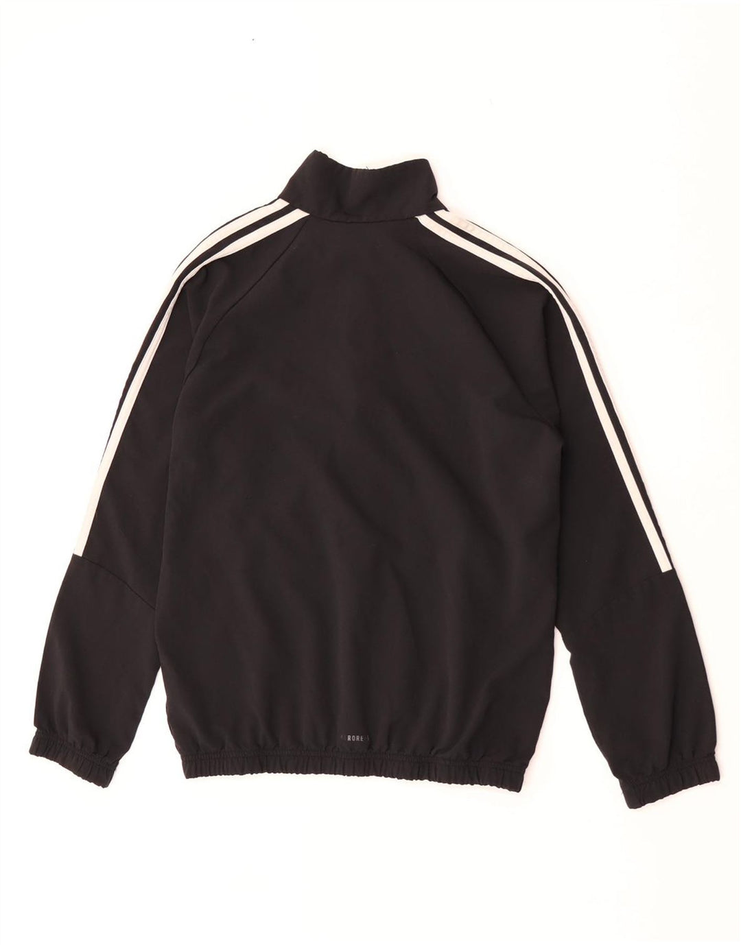 Casaco de treino Adidas Boys Aeroready Top 11-12 anos preto poliéster